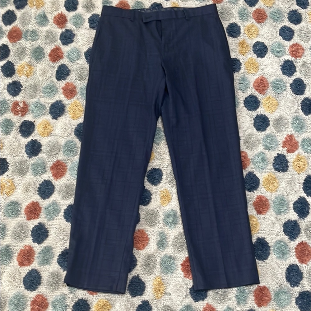 Ralph Lauren Blue Dress Pants Straight Leg